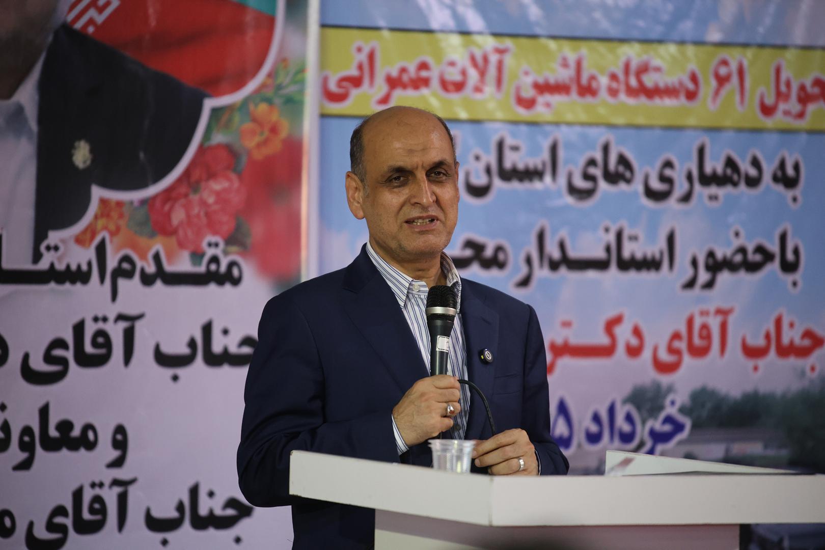 تحویل ۱۴۷ دستگاه خودروی چندمنظوره عمرانی به ناوگان خدمات‌رسانی شهرداری‌ها و دهیاری‌های استان با حضور استاندارگیلان